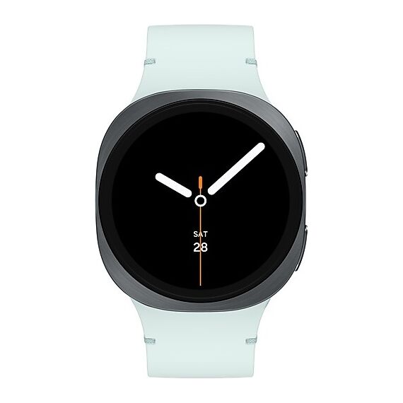 Galaxy Watch 8 | 44 мм | Graphite | Sport/Mint | M/L, Тип ремешка : Sport, Размер корпуса : 44 мм, Цвет: Graphite, Цвет ремешка: Mint, Размер ремешка : M/L, Подключение часов : Bluetooth / Wi-Fi, изображение 3